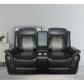Leather Loveseats & Sectional Recliner Sofa Set